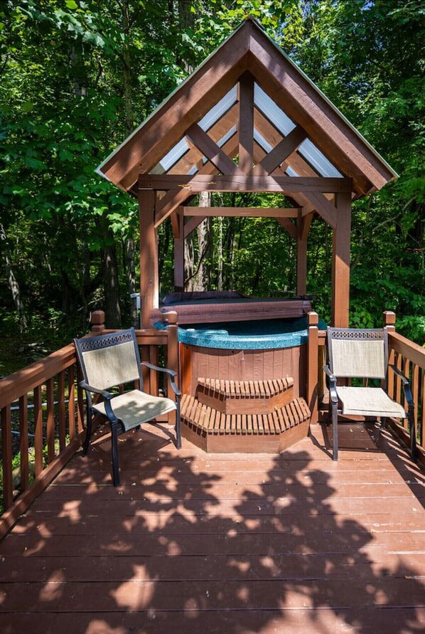 Outdoor spabad