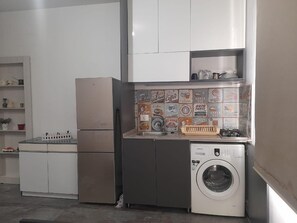 Apartment | Private kitchen | Fridge, microwave, oven, stovetop - Loft in Dbayeh,including Generator, Prime Location (Dbayeh)