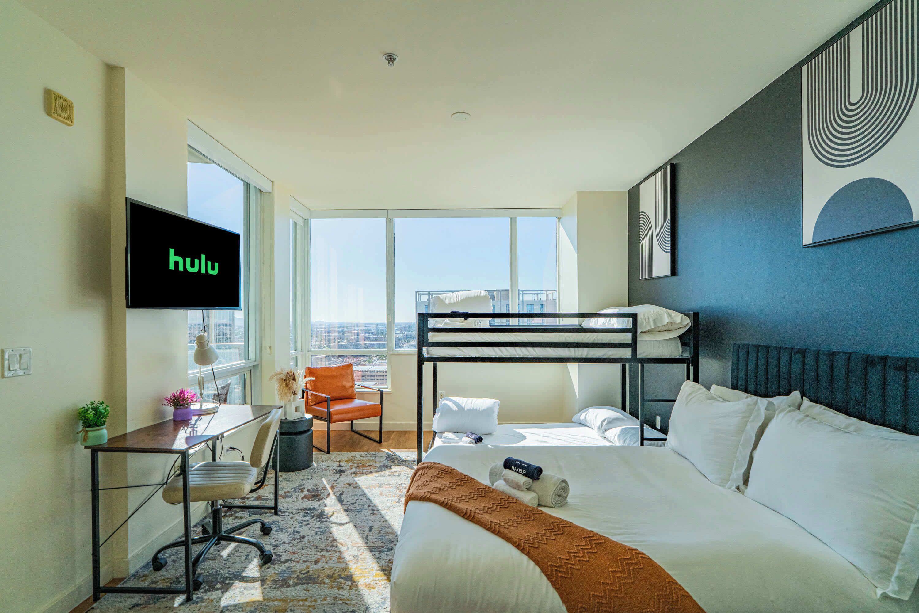 1 間睡房、熨斗/熨衫板、Wi-Fi、床單