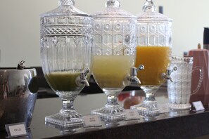 Frokostbuffé er inkludert hver dag