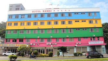 Fassade der Unterkunft