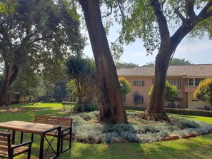 Framhlið gististaðar