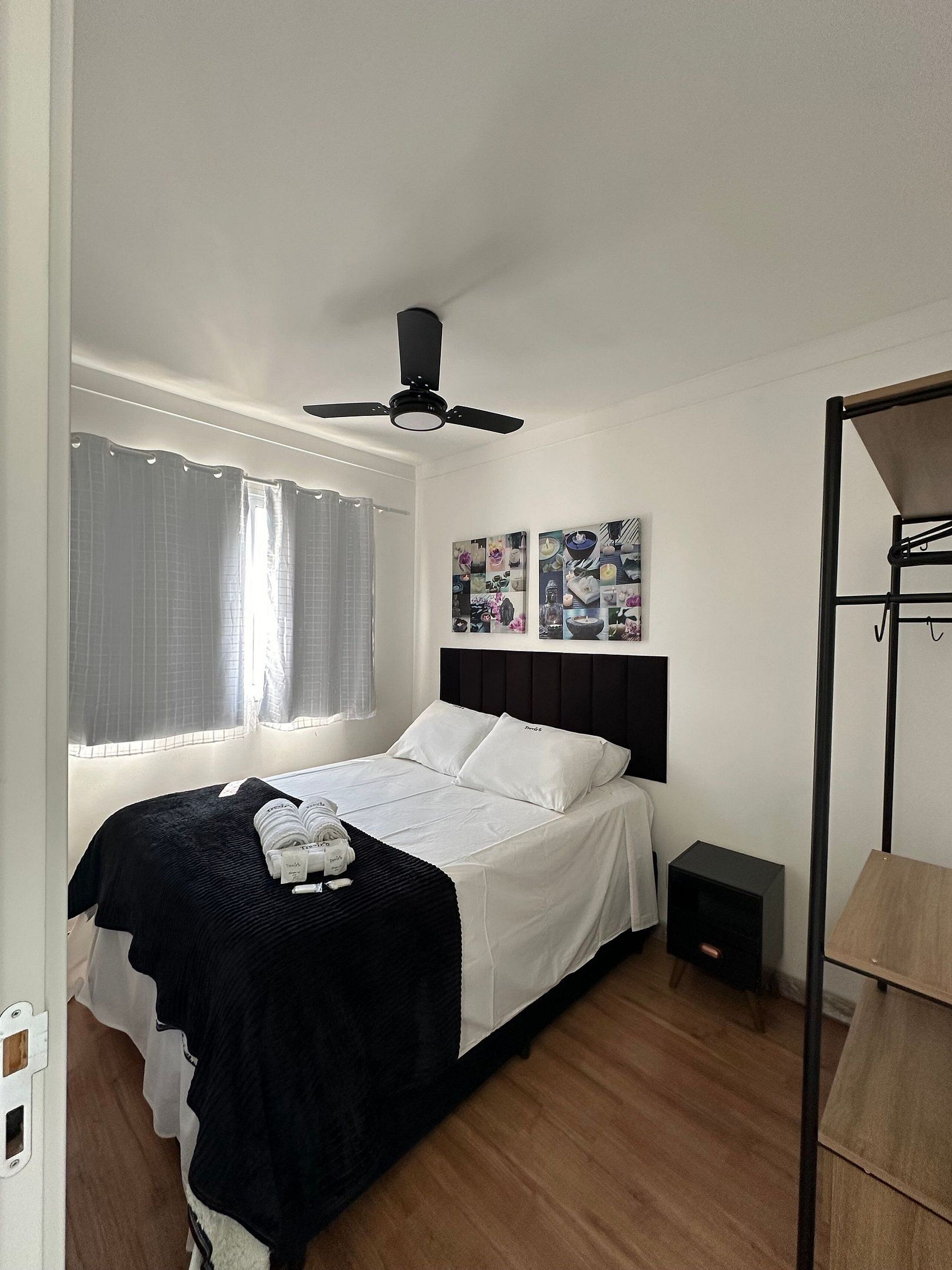Departamento básico | 1 habitación, espacio para trabajar con laptop y wifi gratis 