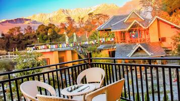 Majoituspaikan julkisivu