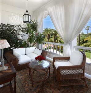 Habitación Deluxe | Terraza o patio