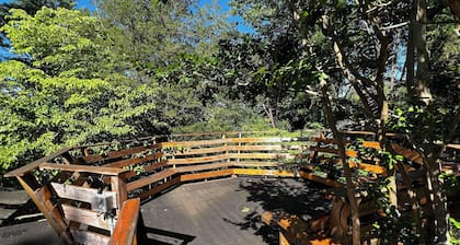 Comfortable cabin in the mountains of North Carolina, located near TIEC.