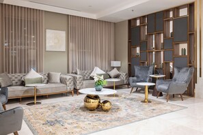 Sala de estar en el lobby