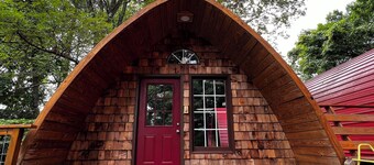 Comfortable cabin in the mountains of North Carolina, located near TIEC.
