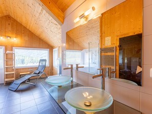 Chalet | Kamar mandi | Bathtub