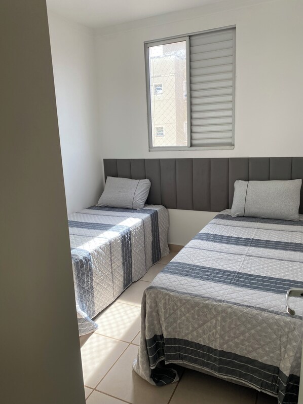 2 間睡房、Wi-Fi、床單