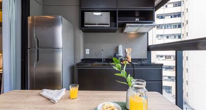 Share Consolação by Viva - Prédio completo na Consolação com piscina no rooftop próx ao Mackenzie