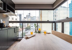 Estúdio conforto | Opções para refeição