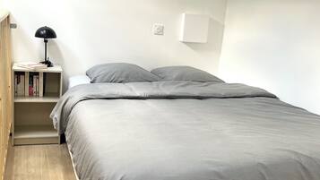 1 bedroom, iron/ironing board, travel crib, free WiFi