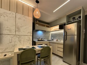 Private kitchen - Tekatetu Hotels&flats - Makadamia (Porto de Galinhas Ipojuca)