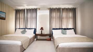 Soundproofing, iron/ironing board, free WiFi