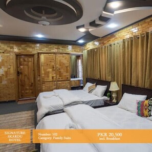 Deluxe tweepersoonskamer | Geluiddichte muren, gratis wifi