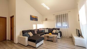 Smart TV y chimenea