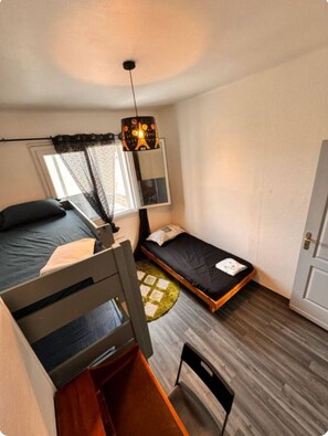 2 chambres, Wi-Fi, draps fournis