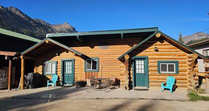 Vintage Cooke City cabins in the heart of Downtown Cooke City, Montana