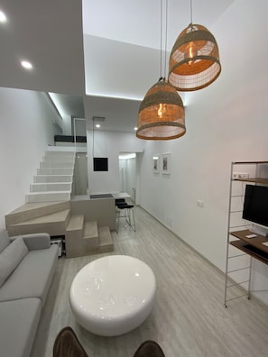 Living area - Loft de 2 Recámaras y 2 Baños (Madrid)