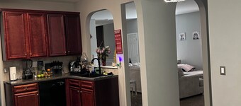 Spacious 5-bedroom house with fitness room, game room, & WiFi in Phenix City.