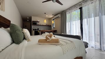 Elite Suite, Private Pool, Pool View | 1 bedroom, in-room safe, blackout curtains, iron/ironing board