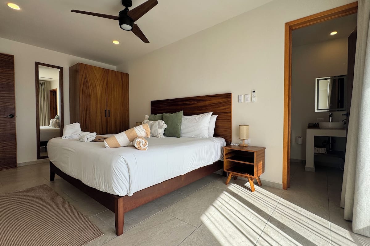1 bedroom, in-room safe, blackout curtains, iron/ironing board