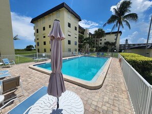 Pool - Direct Beachfront Sea Oats Condo in Cocoa Beach (Cocoa Beach)