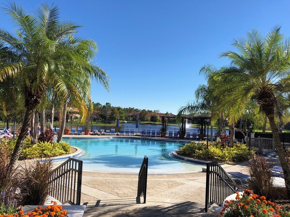 Pool - Entire home - Luxury Resort - 3 bedrooms (Kissimmee)