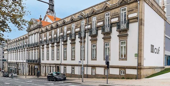 Façade de l’hébergement