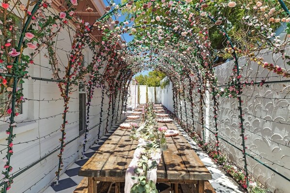 Restaurante al aire libre