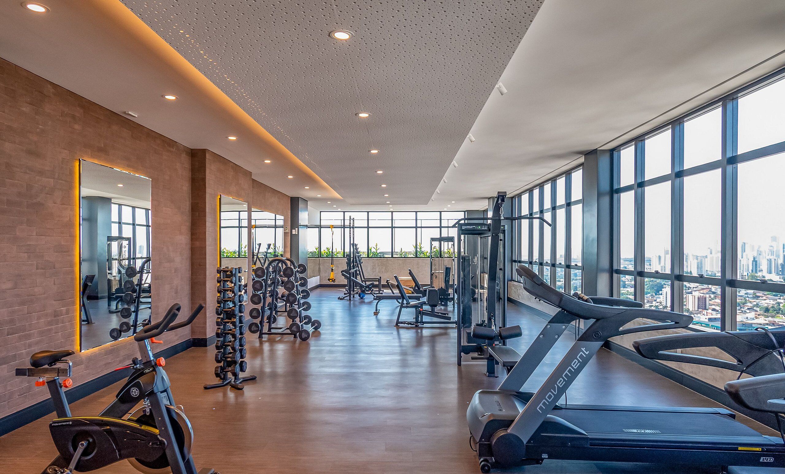 Apartamento básico | Sala de fitness