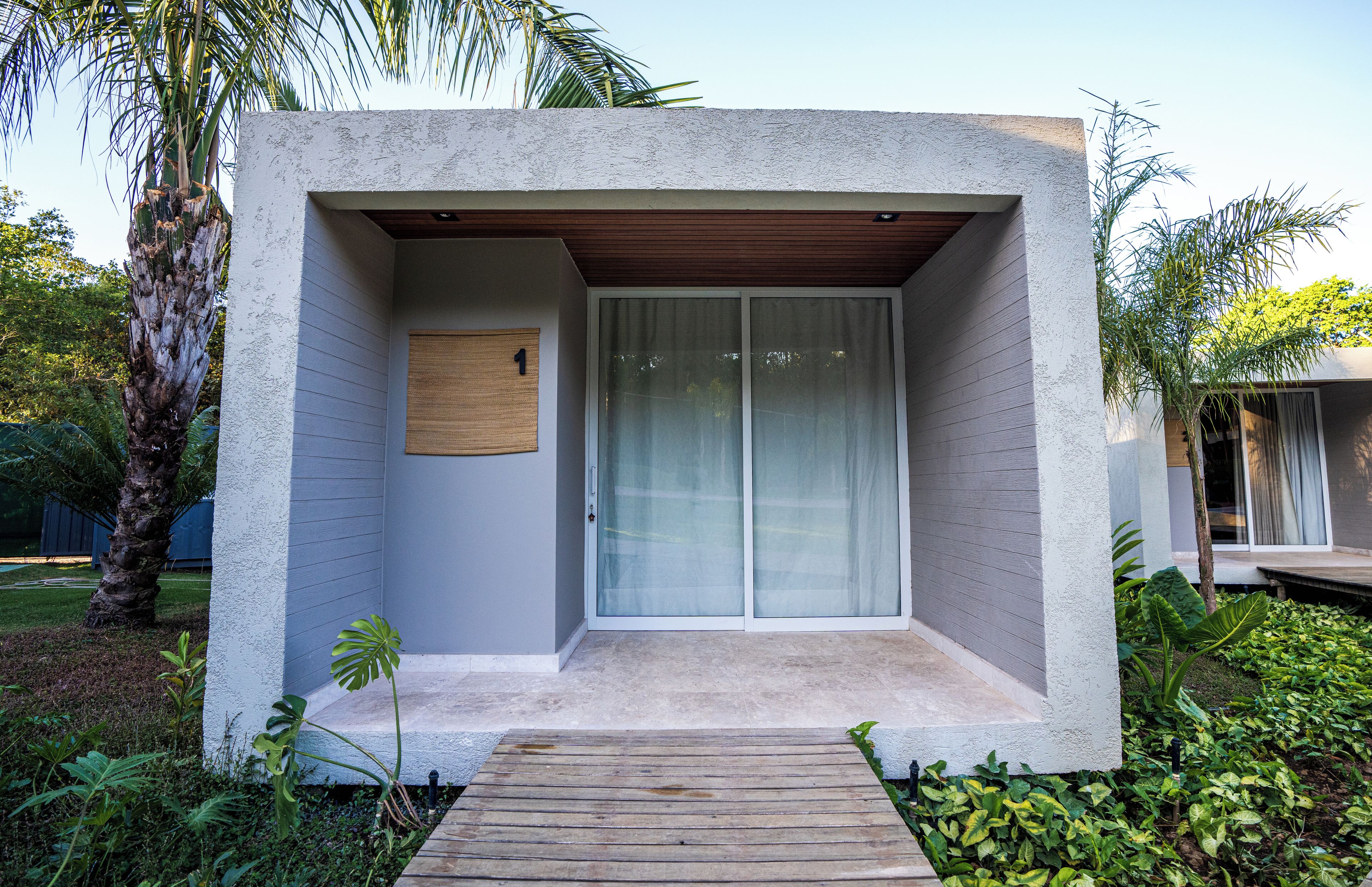 Fachada da propriedade