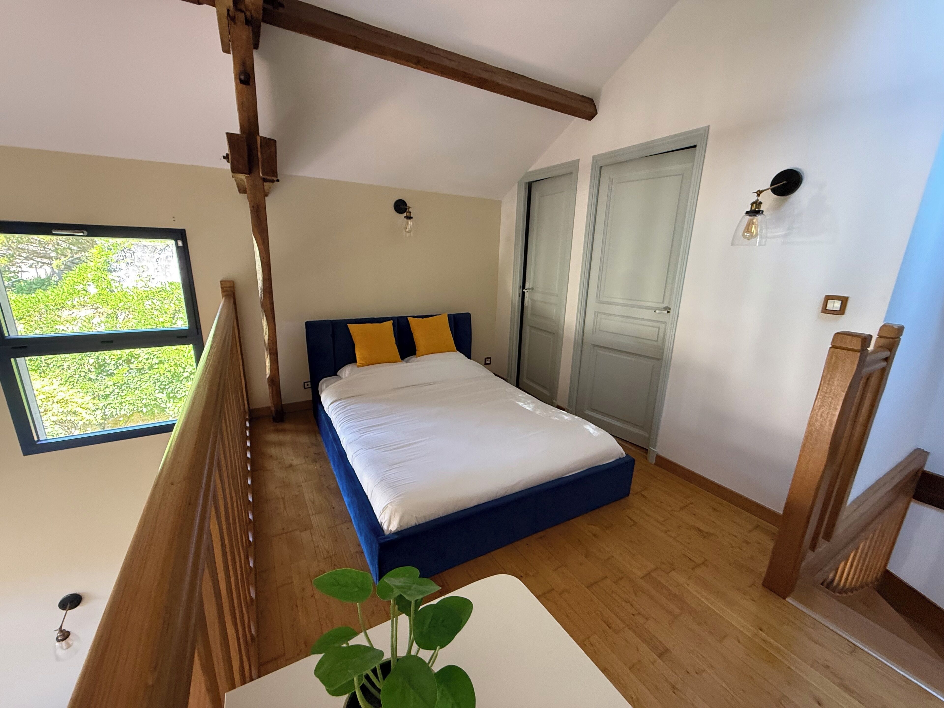 1 bedroom, iron/ironing board, travel crib, free WiFi