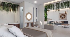 1 slaapkamer, een kluis op de kamer, een strijkplank/strijkijzer