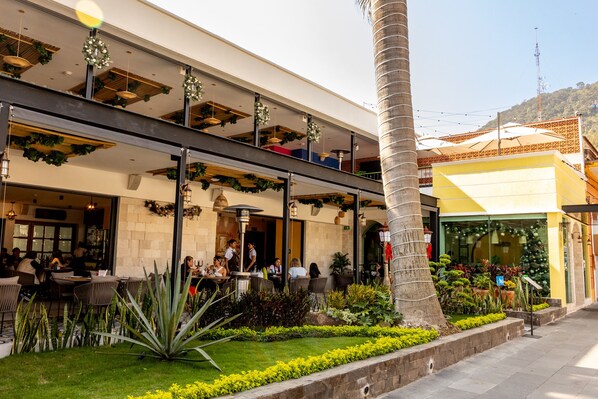 Fassade der Unterkunft