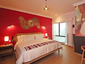 Dobbeltrom – comfort, 1 kingsize-seng, hageutsikt | Sengetøy av topp kvalitet, senger med overmadrass og minibar