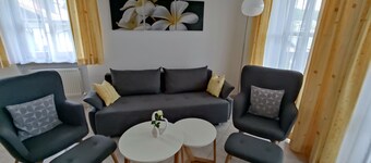 Quiet vacation apartment on the edge of the forest