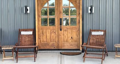 New 2-bedroom farmhouse on 23 acres of pasture, part of a working horse farm.