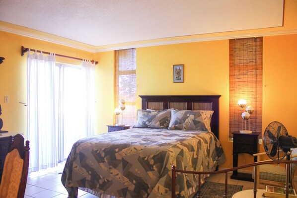 1 bedroom, iron/ironing board, bed sheets