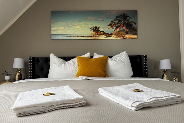 4 quartos, berço de viagem, Wi-Fi de cortesia, roupa de cama