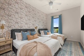 3 bedrooms, iron/ironing board, travel crib, free WiFi