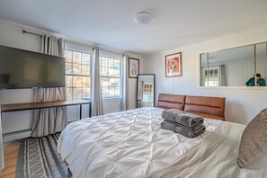 5 habitaciones, tabla de planchar con plancha, wifi y ropa de cama 