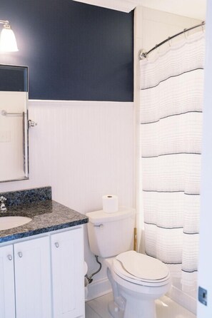 Hair dryer, towels