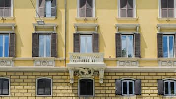 Fassade der Unterkunft