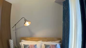 1 bedroom, iron/ironing board, bed sheets