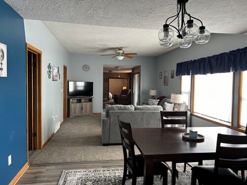 Come enjoy peace and quiet in this 4 bedroom farmhouse.