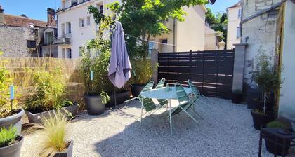 Le jungle, appartement 35m2 avec cour