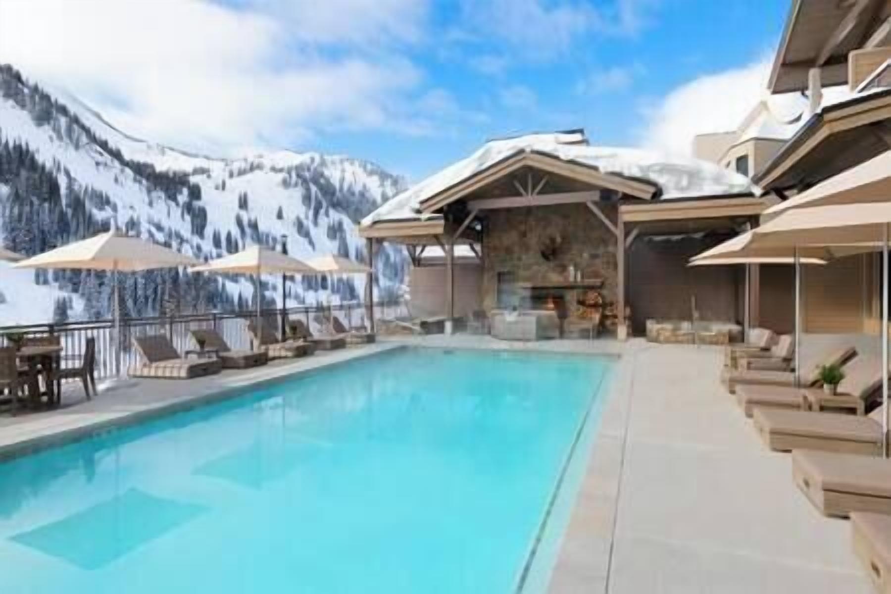 Una piscina climatizada