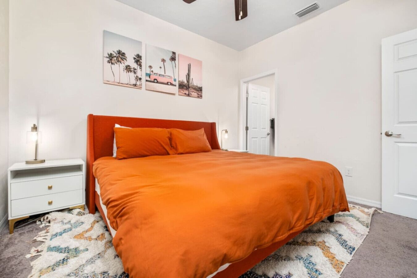 3 bedrooms, desk, iron/ironing board, WiFi